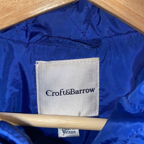 Croft& Barrow blue jacket size M - Picture 2 of 5